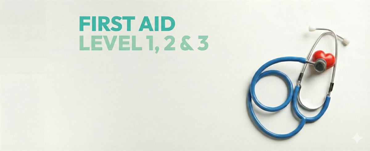First Aid Level 1, 2 and 3